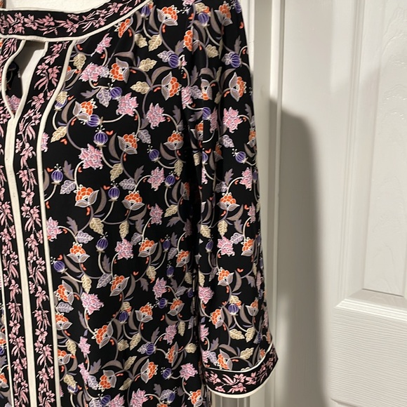 Stitch Fix Wisp Sheath Dress Sz 6 Midi Floral Cottagecore Twee Officewear EUC - Picture 3 of 5